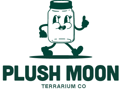 plush moon terrarium co logo